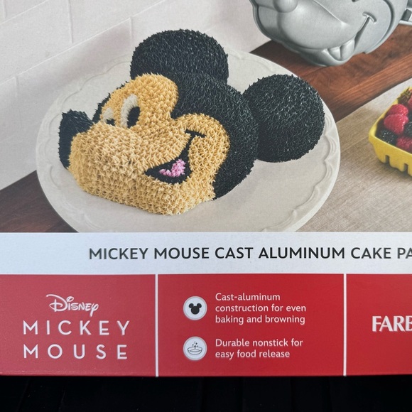 🚫SOLD🚫 Farberware Disney Mickey Mouse Cake Pan - Picture 7 of 9